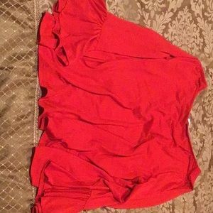 New hot red Avenue blouse